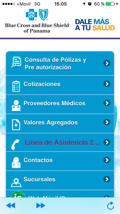 App Móvil BCBS