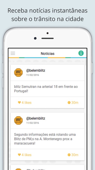 Screenshot #3 pour eTrânsito Cidadão