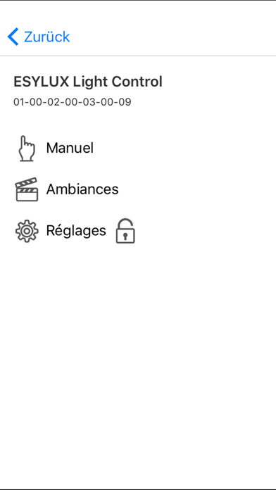 Screenshot #2 pour ESYLUX Light Control