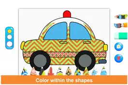 Game screenshot Cars Colorbook Free : Coloring book of super cars, ambulance, SUV, taxi and other vehicles for kids and preschoolers mod apk