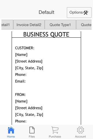 Invoice and Quote screenshot 3