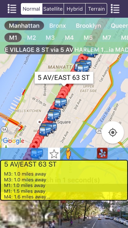 My NYC Next Bus Real Time Pro - Public Transportation Directions and Trip Planner