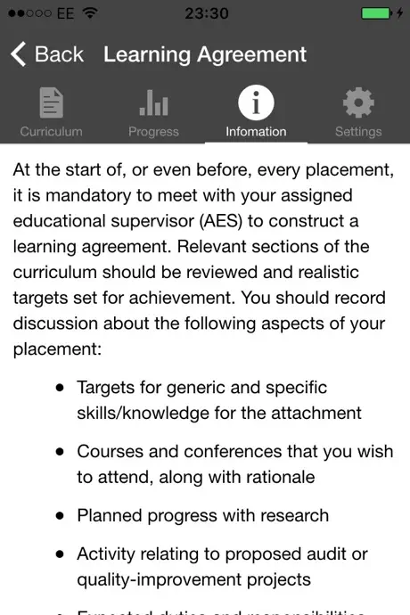 T&O Curriculum