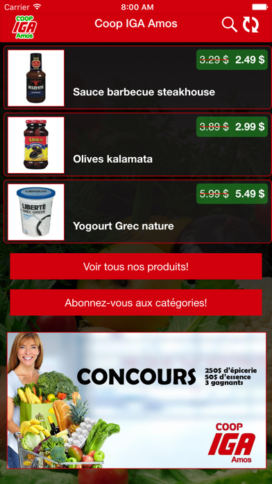How to cancel & delete Coop IGA Amos from iphone & ipad 1