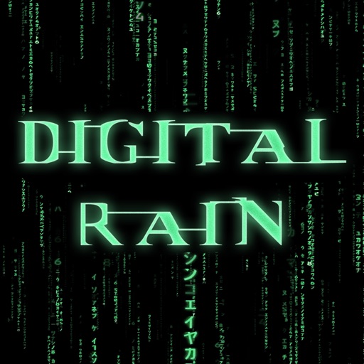 Digital Rain - The code flow iOS App