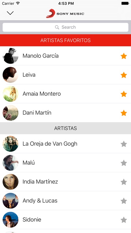 Sony Music ES screenshot-3