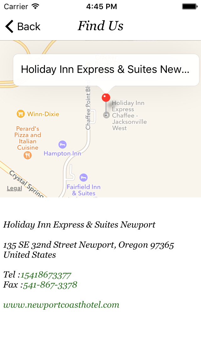 How to cancel & delete Holiday Inn Express and Suites Newport from iphone & ipad 4