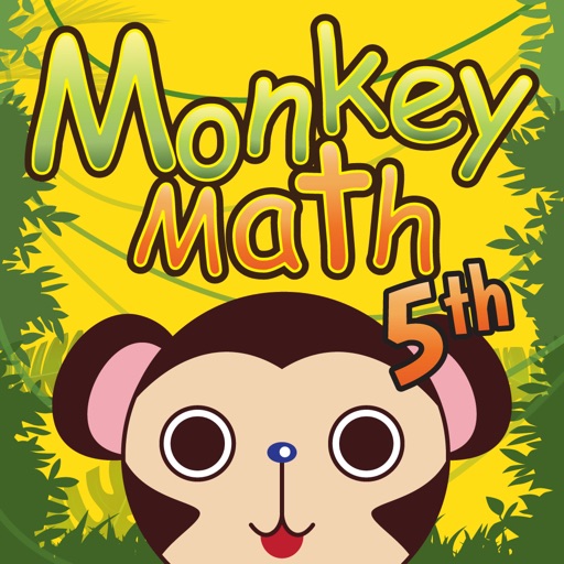 Fifth Grade Math Curriculum Monkey School Free game for kids icon