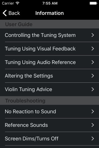 Precision Violin Tuner screenshot 4