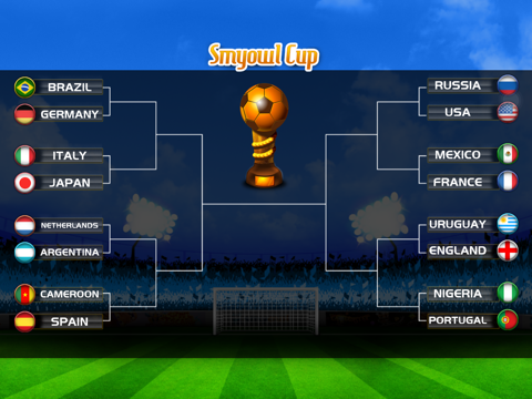 Button Soccer - Star Soccer! Superstar League! iPad screenshot