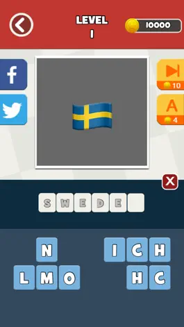 Game screenshot QuizPop Mania! Guess the Emoji Flags - a free word guessing quiz game mod apk