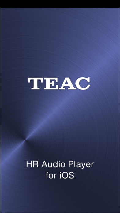 Screenshot #1 pour HR Audio Player for iOS