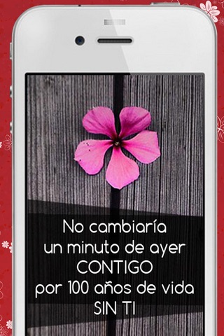 Love quotes in spanish  Romantic pictures with messages to conquer - Premium screenshot 2