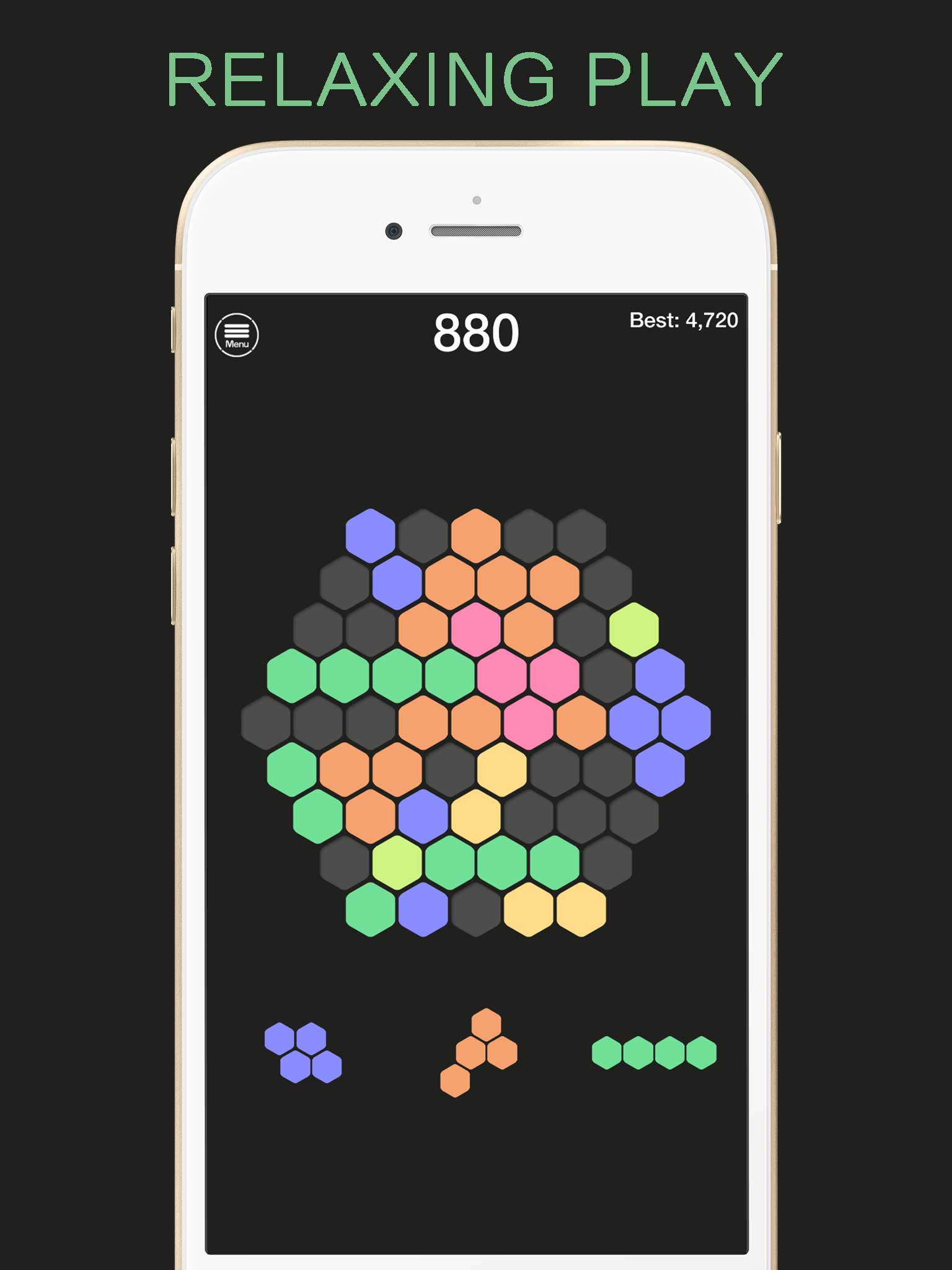 Hex Puzzle Six Sides Block Hexa Fit screenshot 6