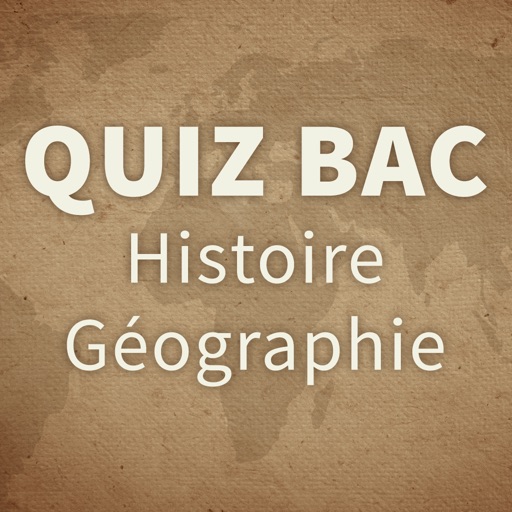 BAC histoire-Géo, quizz bac histoire-géographie icon