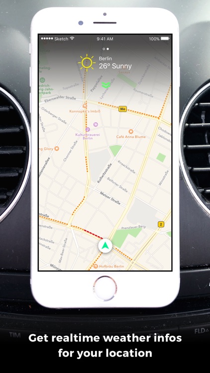 SoundDrive - Your in-car experience for music, map navigation, weather and traffic 2 go screenshot-3