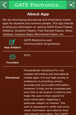 GATE Electronics Communication screenshot 2