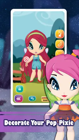 Game screenshot Pop Pixie Dress Up : High Princess Fairy Tale Girl apk