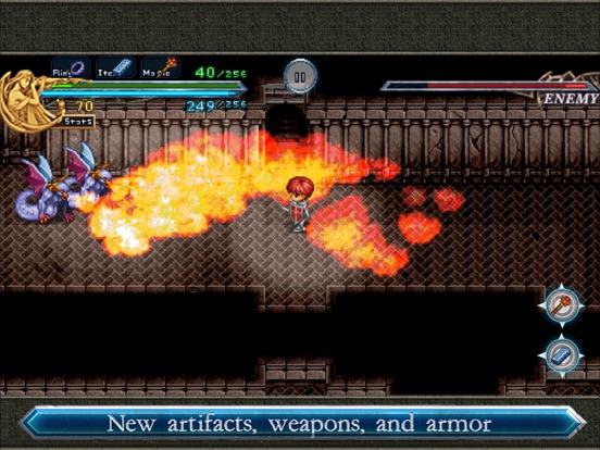 Ys Chronicles II iPad app afbeelding 5