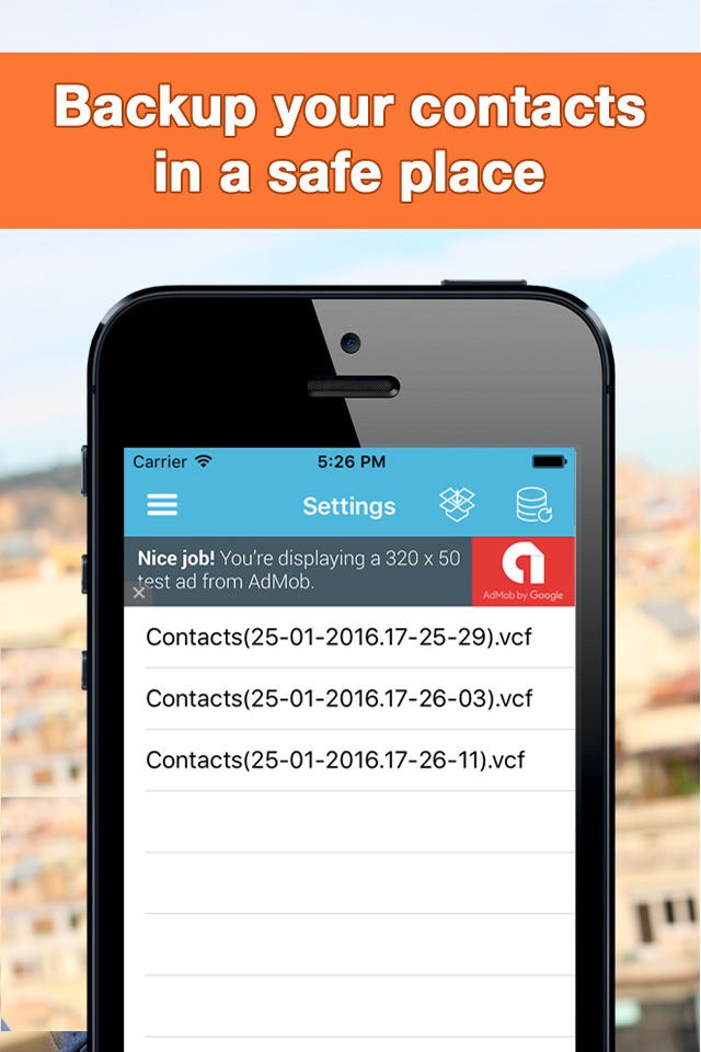 Contact Manager Free - Address and Phone Book for Contacts with Backup and Restore screenshot 2