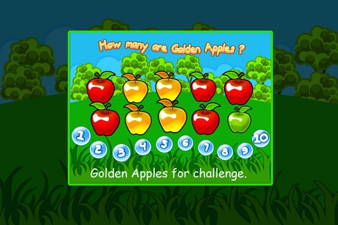 Apple counting numbers for Kids Learning screenshot 3