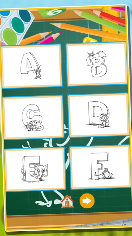 ABC Animals Coloring Book Painting Games for Toddler Preschool and Kids screenshot-4