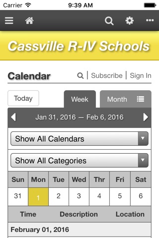 Cassville R-IV Schools screenshot 2