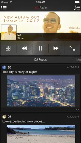 Game screenshot onTune FM - Поток Бесплатно Музыка Радио Видео hack