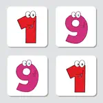 Numbers matching - brain memory improvement games for kids App Contact