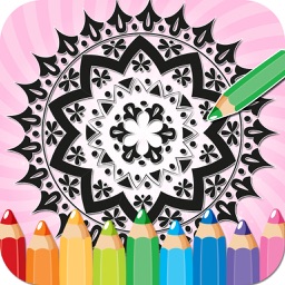 Adulte Mandala Livre À Colorier - gratuit fun jeux d'intenter de stress relax curative relaxation chromothérapie