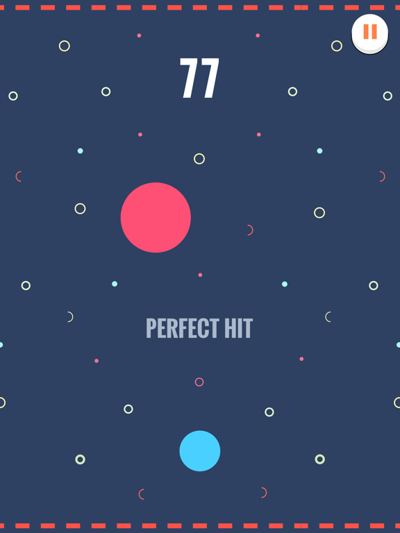 Upper Tap - One Tap Reaction Game iPad screenshot