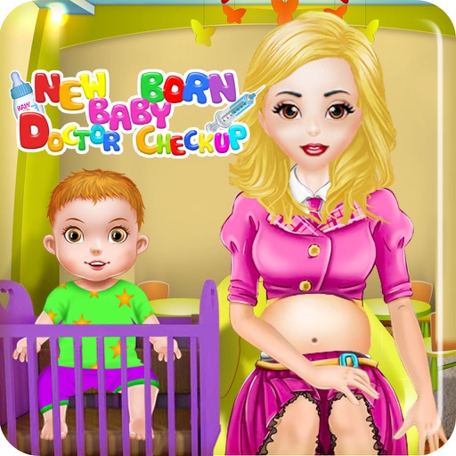 Newborn Baby Doctor Checkup girls games icon