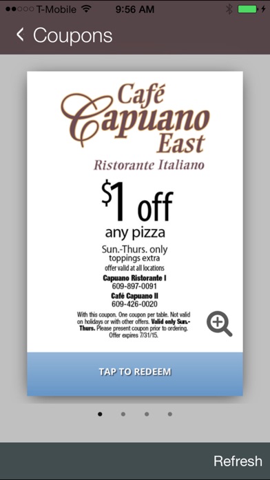 How to cancel & delete Cafe Capuano from iphone & ipad 3