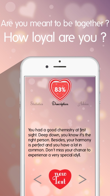 Love test to find your partner - Hearth tester calculator app