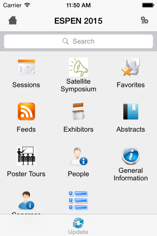 ESPEN Congresses screenshot 2