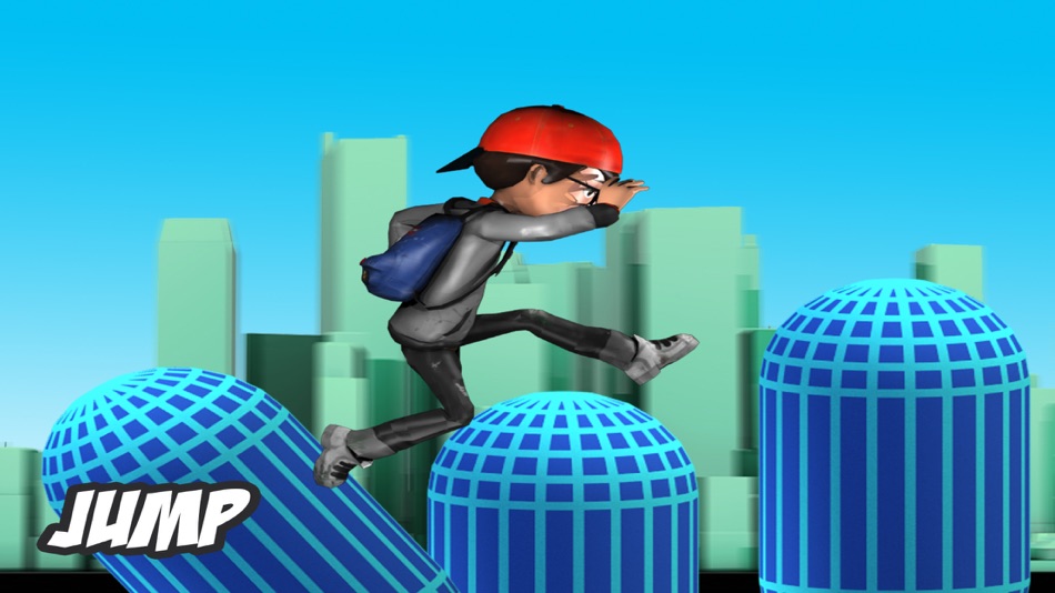 #3. Run Jump and Slide (iOS) By: Mossaab Shuraih