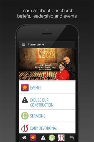 Cornerstone Worship Center screenshot 3