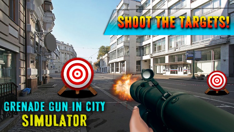 Grenade Gun In City Simulator