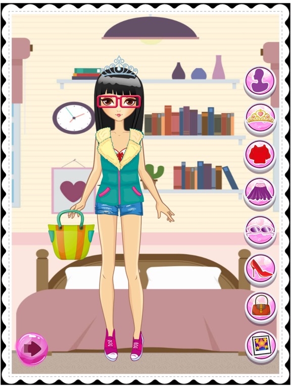 Dress Up Beauty Free Games For Girls & Kids iPad screenshot
