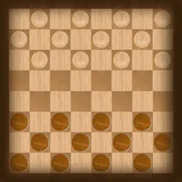 Wooden Checkers™ app icon