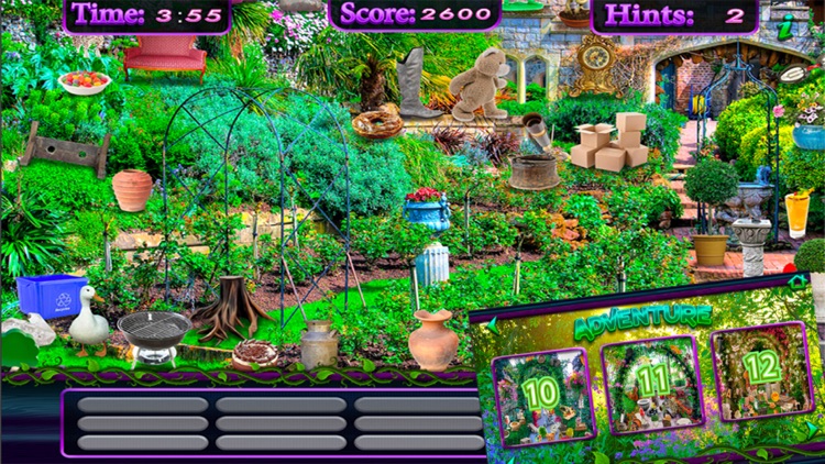 Secret Gardens - Hidden Object Spot and Find Objects Photo Differences screenshot-3