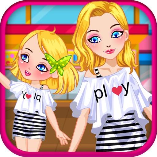 Mother Daughter Shopping Day - Kids Games Icon