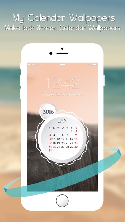 My Calendar Wallpaper Themes Maker- Create Custom Calendar Wallpapers
