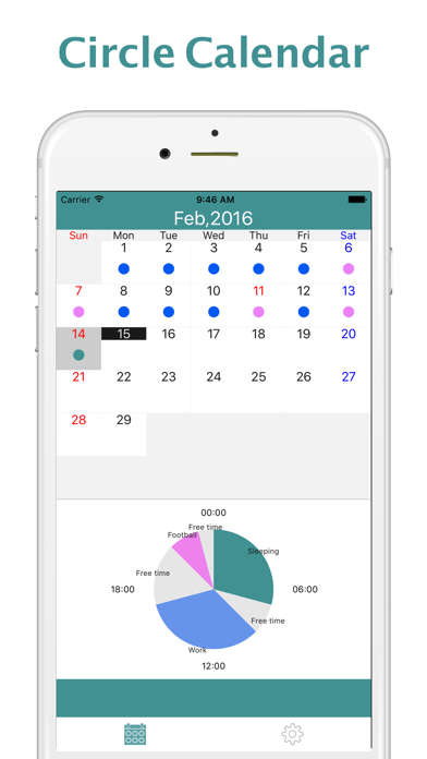 How to cancel & delete Circle Calendar from iphone & ipad 1