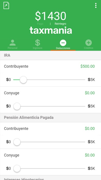 Screenshot #3 pour Taxmania Calculadora