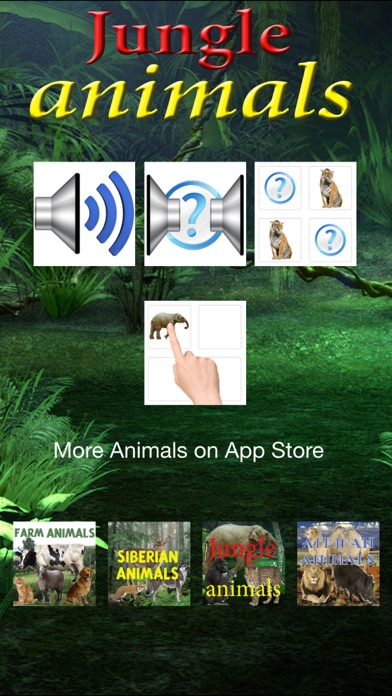 丛林动物 screenshot