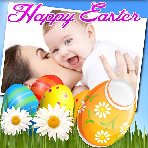 Happy Easter Photo Frames and Stickers iOS App