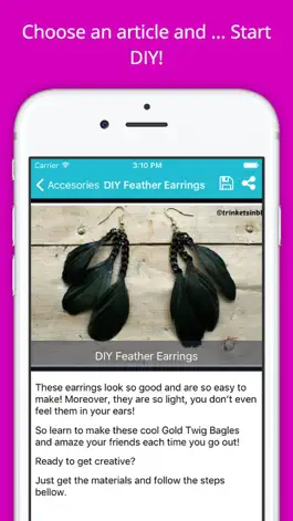 Game screenshot DIY Accessories Project Ideas apk