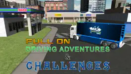 Game screenshot 3D Milk Transporter Truck – Extreme trucker driving & parking simulator game hack