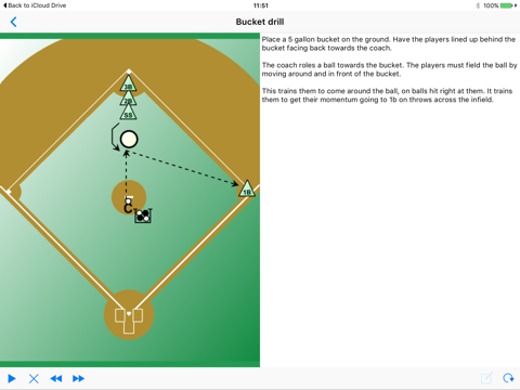 Baseball Playview iPad screenshot 2 - Sports app